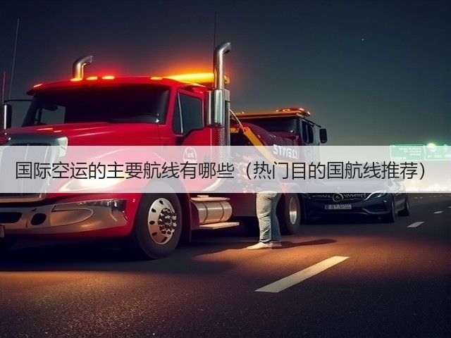 国际空运的主要航线有哪些(热门目的国航线推荐)(图1) 国际空运的主要航线有哪些(热门目的国航线推荐)(图1)