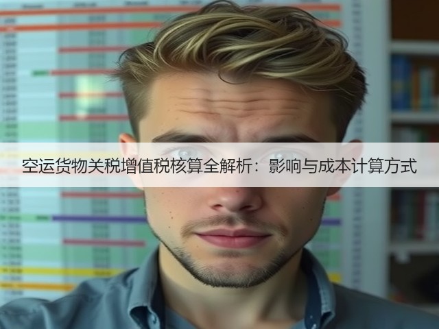 空运货物关税增值税核算全解析:影响与成本计算方式(图1) 空运货物关税增值税核算全解析:影响与成本计算方式(图1)