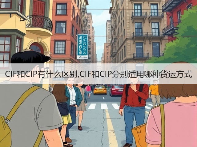CIF和CIP有什么区别,CIF和CIP分别适用哪种货运方式(图1) CIF和CIP有什么区别,CIF和CIP分别适用哪种货运方式(图1)