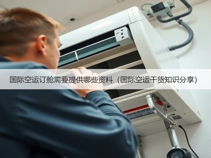 国际空运订舱需要提供哪些资料（国际空运干货知识分享）