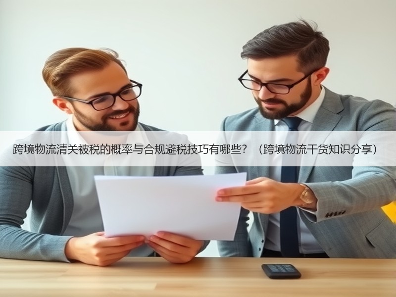 跨境物流清关被税的概率与合规避税技巧有哪些？（跨境物流干货知识分享）