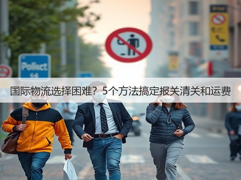 国际物流选择困难？5个方法搞定报关清关和运费