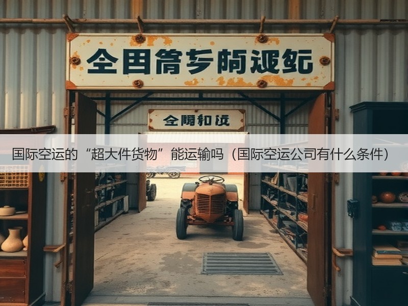 国际空运的“超大件货物”能运输吗（国际空运公司有什么条件）