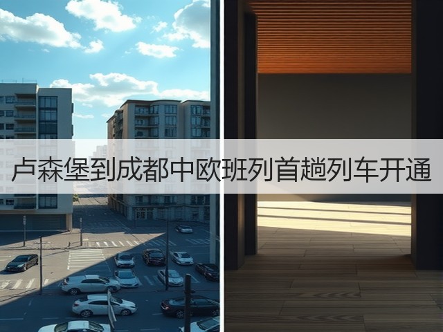卢森堡到成都中欧班列首趟列车开通(图2) 卢森堡到成都中欧班列首趟列车开通(图2)