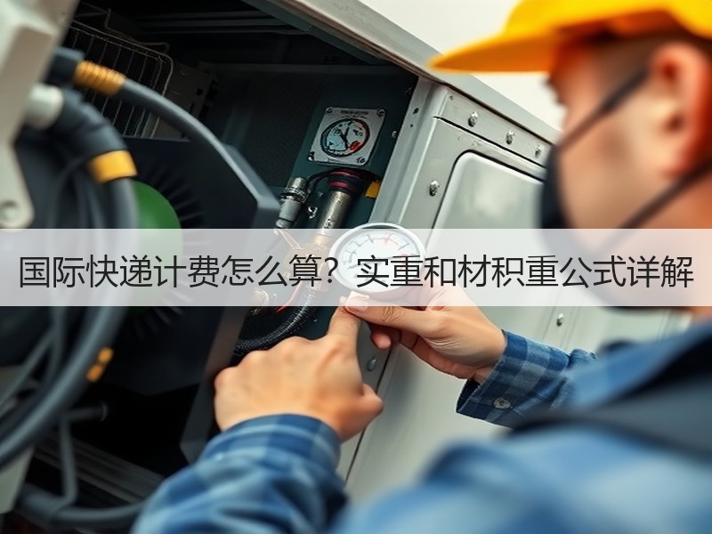 国际快递计费怎么算？实重和材积重公式详解