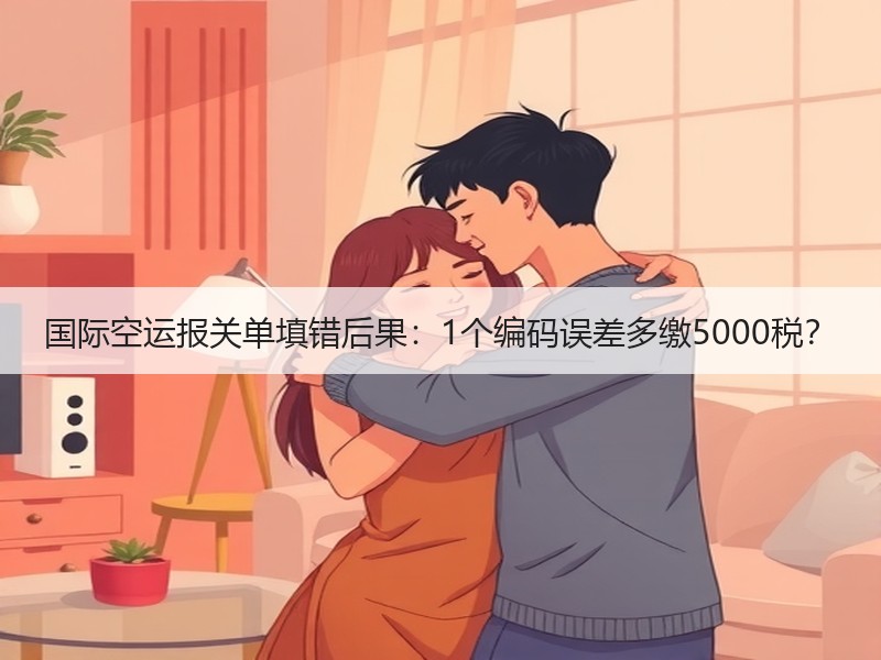 国际空运报关单填错后果:1个编码误差多缴5000税? 国际空运报关单填错后果:1个编码误差多缴5000税?