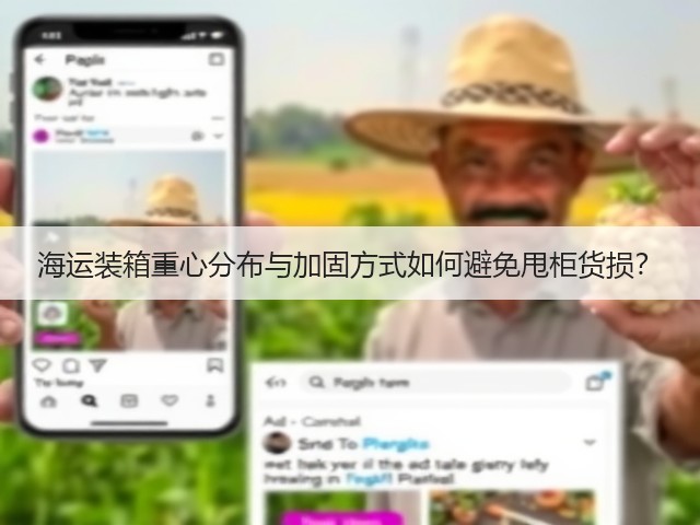 海运装箱重心分布与加固方式如何避免甩柜货损?(图2) 海运装箱重心分布与加固方式如何避免甩柜货损?(图2)