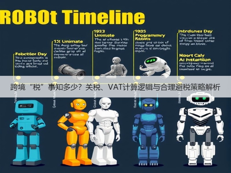 跨境“税”事知多少?关税、VAT计算逻辑与合理避税策略解析 跨境“税”事知多少?关税、VAT计算逻辑与合理避税策略解析