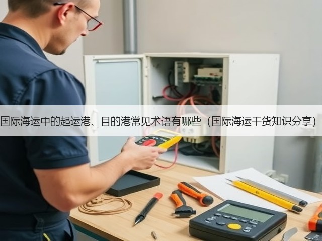 国际海运中的起运港、目的港常见术语有哪些（国际海运干货知识分享）(图3)