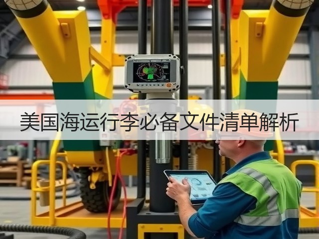 美国海运行李必备文件清单解析(图2) 美国海运行李必备文件清单解析(图2)