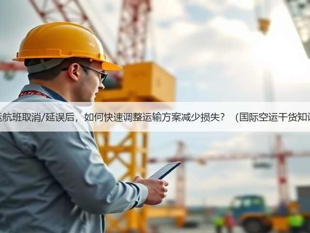 国际空运航班取消/延误后，如何快速调整运输方案减少损失？（国际空运干货知识分享）(图3)