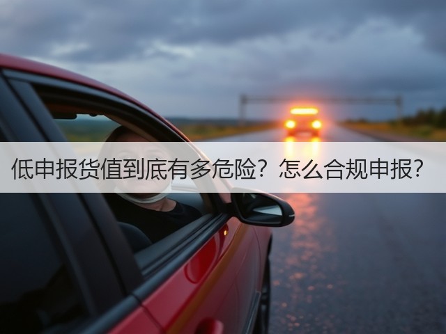 低申报货值到底有多危险?怎么合规申报?(图1) 低申报货值到底有多危险?怎么合规申报?(图1)