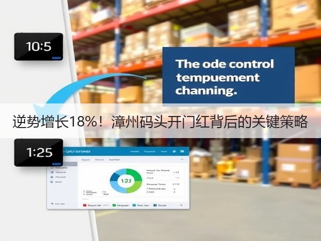 逆势增长18%!漳州码头开门红背后的关键策略(图1) 逆势增长18%!漳州码头开门红背后的关键策略(图1)