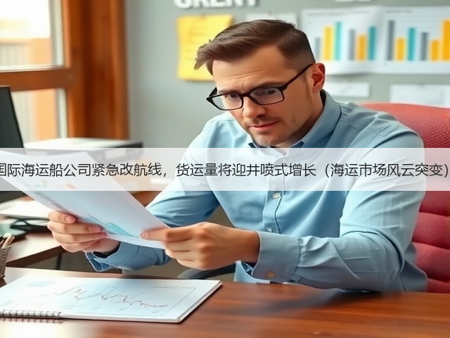 国际海运船公司紧急改航线，货运量将迎井喷式增长（海运市场风云突变）(图1)
