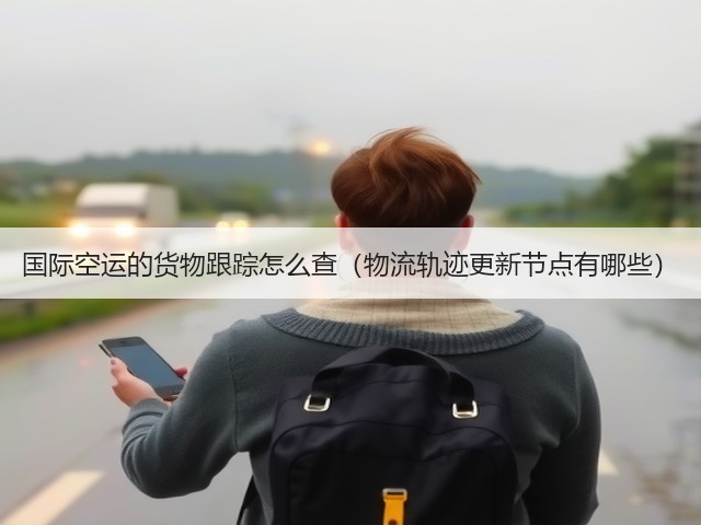 国际空运的货物跟踪怎么查（物流轨迹更新节点有哪些）(图1)