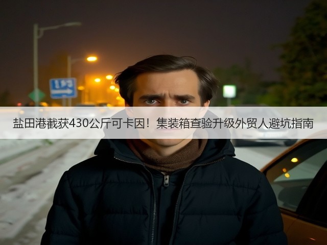 盐田港截获430公斤可卡因！集装箱查验升级外贸人避坑指南(图3)