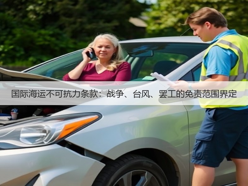 国际海运不可抗力条款:战争、台风、罢工的免责范围界定 国际海运不可抗力条款:战争、台风、罢工的免责范围界定