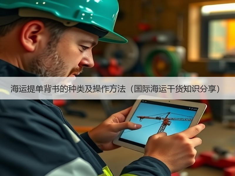 海运提单背书的种类及操作方法（国际海运干货知识分享）