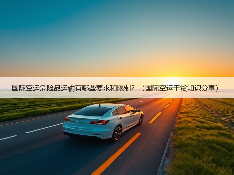 国际空运危险品运输有哪些要求和限制？（国际空运干货知识分享）