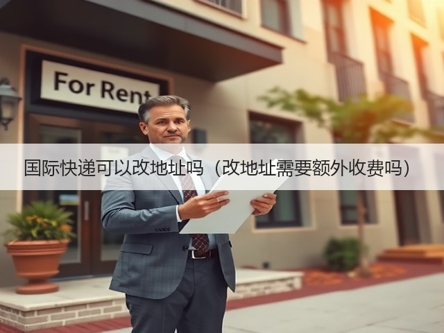 国际快递可以改地址吗(改地址需要额外收费吗)(图3) 国际快递可以改地址吗(改地址需要额外收费吗)(图3)