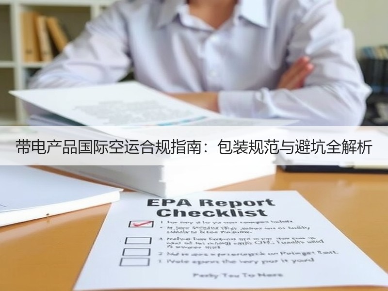 带电产品国际空运合规指南：包装规范与避坑全解析