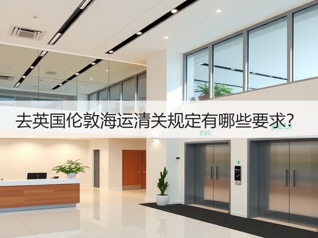 去英国伦敦海运清关规定有哪些要求?(图1) 去英国伦敦海运清关规定有哪些要求?(图1)