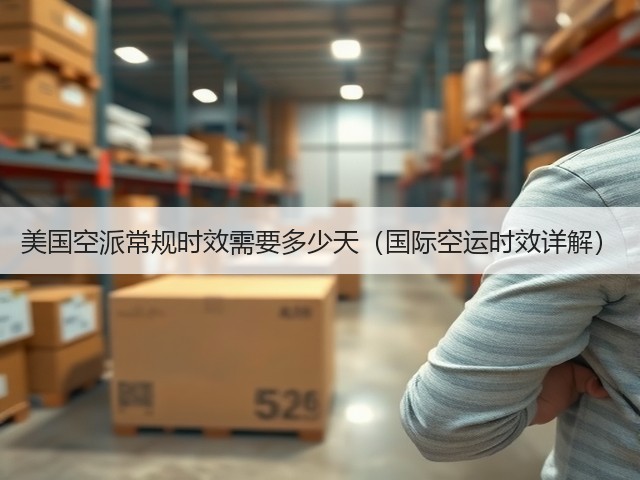 美国空派常规时效需要多少天（国际空运时效详解）(图1)