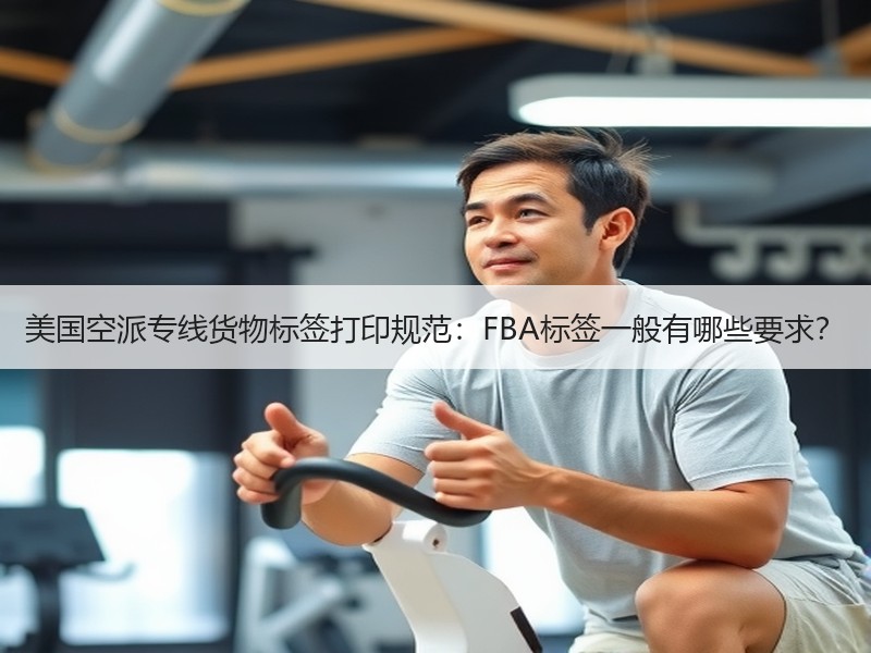 美国空派专线货物标签打印规范：FBA标签一般有哪些要求？