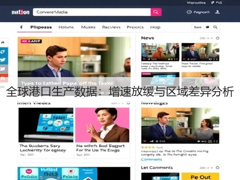 全球港口生产数据:增速放缓与区域差异分析 全球港口生产数据:增速放缓与区域差异分析