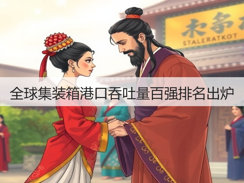 全球集装箱港口吞吐量百强排名出炉