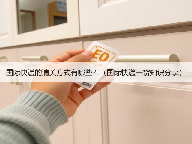 国际快递的清关方式有哪些?(国际快递干货知识分享)(图3) 国际快递的清关方式有哪些?(国际快递干货知识分享)(图3)