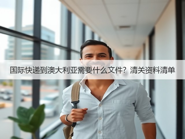 国际快递到澳大利亚需要什么文件?清关资料清单(图3) 国际快递到澳大利亚需要什么文件?清关资料清单(图3)