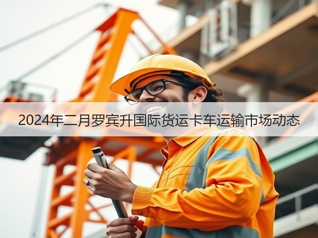 2024年二月罗宾升国际货运卡车运输市场动态(图1)