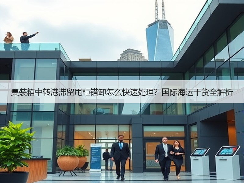 集装箱中转港滞留甩柜错卸怎么快速处理？国际海运干货全解析