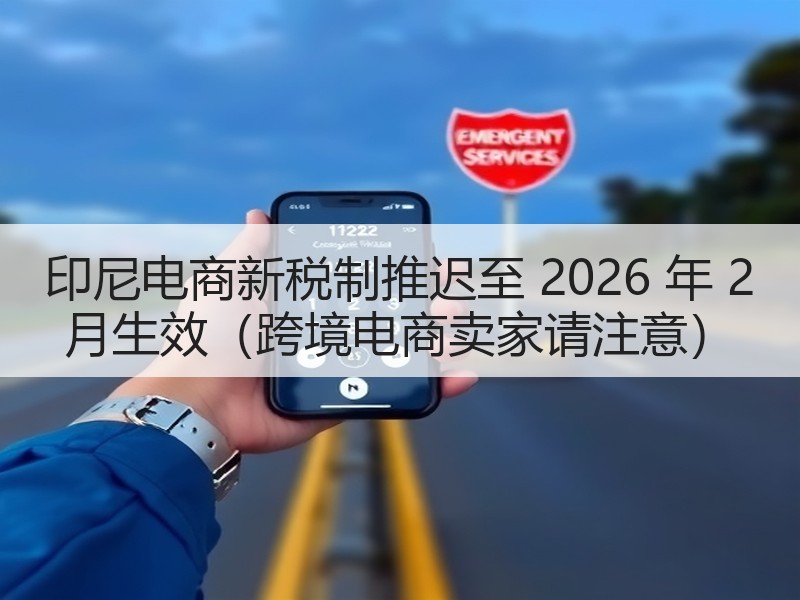 印尼电商新税制推迟至 2026 年 2 月生效(跨境电商卖家请注意) 印尼电商新税制推迟至 2026 年 2 月生效(跨境电商卖家请注意)