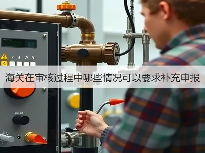 海关在审核过程中哪些情况可以要求补充申报 海关在审核过程中哪些情况可以要求补充申报
