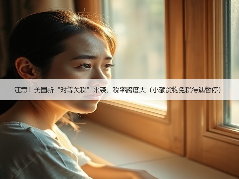 注意!美国新“对等关税”来袭,税率跨度大(小额货物免税待遇暂停) 注意!美国新“对等关税”来袭,税率跨度大(小额货物免税待遇暂停)