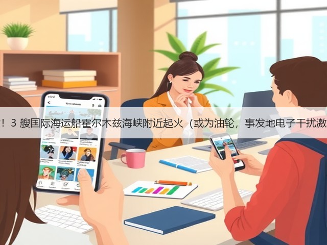 突发!3 艘国际海运船霍尔木兹海峡附近起火(或为油轮,事发地电子干扰激增)(图3) 突发!3 艘国际海运船霍尔木兹海峡附近起火(或为油轮,事发地电子干扰激增)(图3)