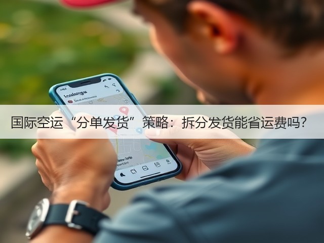 国际空运“分单发货”策略:拆分发货能省运费吗?(图1) 国际空运“分单发货”策略:拆分发货能省运费吗?(图1)