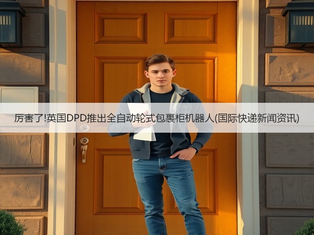 厉害了!英国DPD推出全自动轮式包裹柜机器人(国际快递新闻资讯)(图1) 厉害了!英国DPD推出全自动轮式包裹柜机器人(国际快递新闻资讯)(图1)
