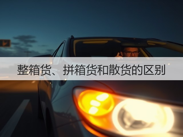 整箱货、拼箱货和散货的区别(图2) 整箱货、拼箱货和散货的区别(图2)