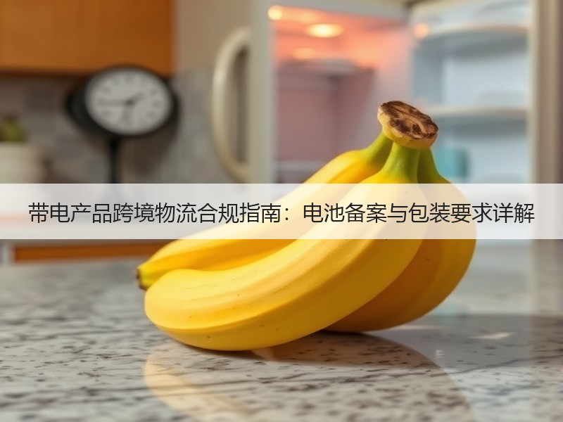 带电产品跨境物流合规指南:电池备案与包装要求详解 带电产品跨境物流合规指南:电池备案与包装要求详解
