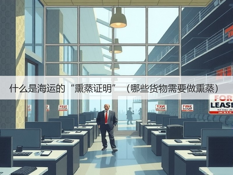 什么是海运的“熏蒸证明”（哪些货物需要做熏蒸）