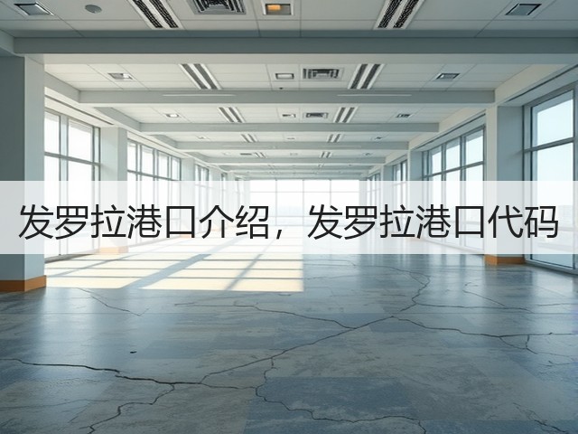 发罗拉港口介绍，发罗拉港口代码(图3)