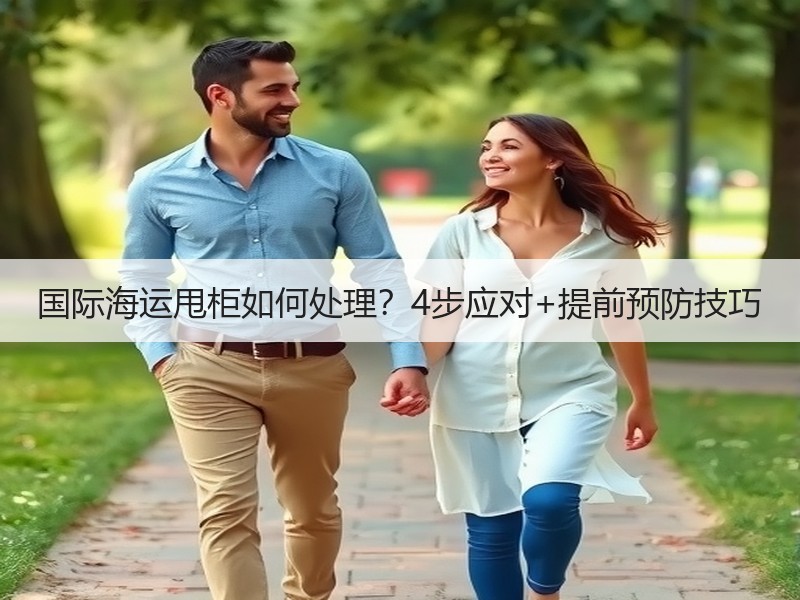 国际海运甩柜如何处理？4步应对+提前预防技巧