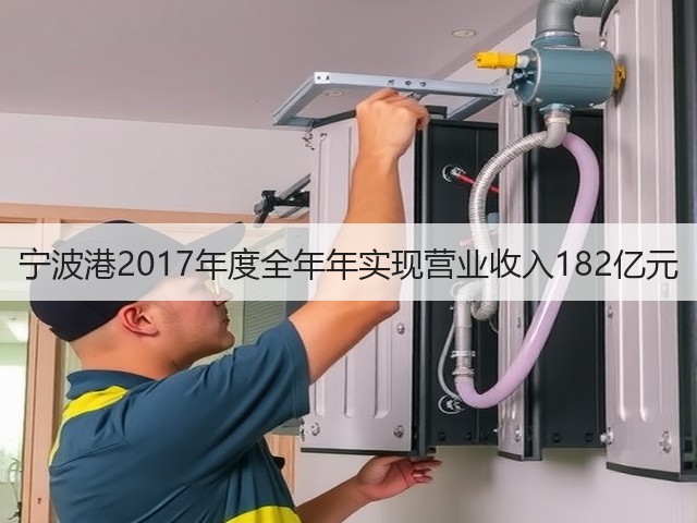 宁波港2017年度全年年实现营业收入182亿元(图1) 宁波港2017年度全年年实现营业收入182亿元(图1)