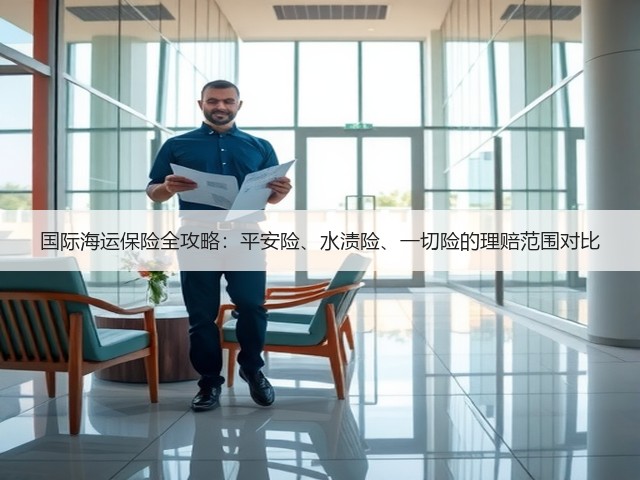 国际海运保险全攻略：平安险、水渍险、一切险的理赔范围对比(图2)