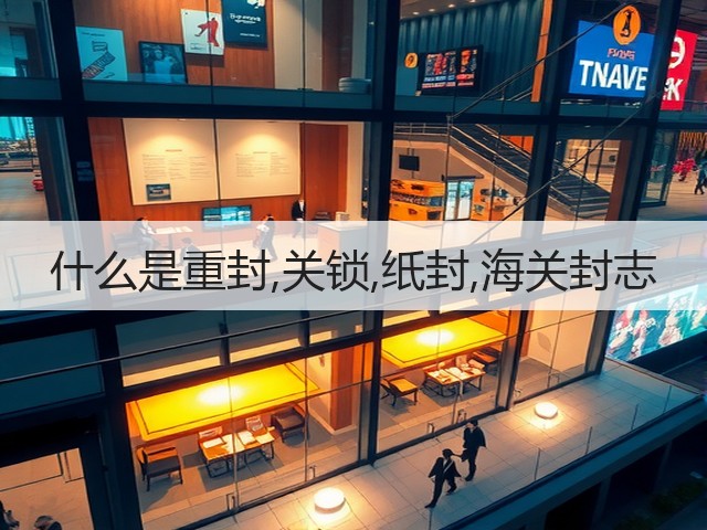 什么是重封,关锁,纸封,海关封志(图3) 什么是重封,关锁,纸封,海关封志(图3)