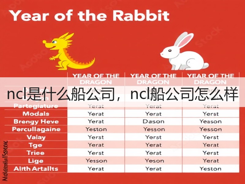 ncl是什么船公司,ncl船公司怎么样 ncl是什么船公司,ncl船公司怎么样