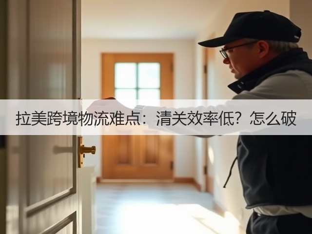 拉美跨境物流难点:清关效率低?怎么破(图1) 拉美跨境物流难点:清关效率低?怎么破(图1)